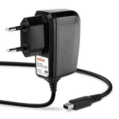 Cargador rápido 5W para Nintendo DSi / DSi XL / 2DS / 2DS XL / 3DS / 3DS XL - Fast charger 1A / 1000mA con cable carga de 1,1m para mandos / videoconsolas