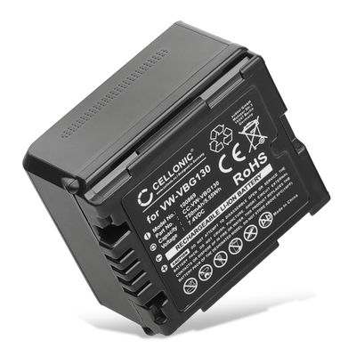 Batería para Panasonic HDC-SD10 SD300 SD707 SD600 SD5 SD9 HDC-TM700 SDR-H250 H20 H40 H80 HS9 750mAh de CELLONIC