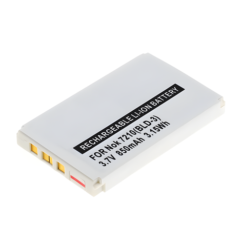 Batería para teléfonos móviles Nokia 3200; 6610; 7210; 3300; 2100; 6220; 6610i BLD-3 (850mAh, 3.7V) de subtel