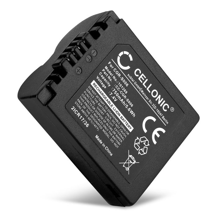 Leica BP-DC5-E Batería 750mAh 7.2V - 7.4V de CELLONIC