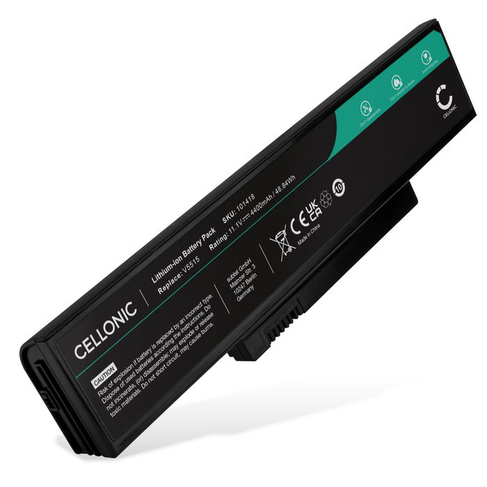 Fujitsu S26391-F6120-L470 Batería 4400mAh 11.1V de subtel