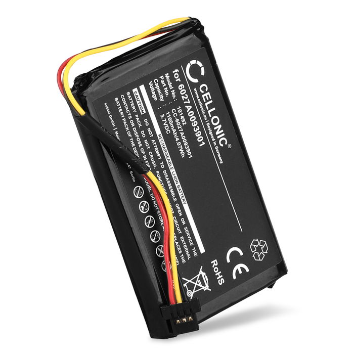 TomTom XL IQ Routes™ Edition Europe Batería 1100mAh 3.6V - 3.7V de CELLONIC