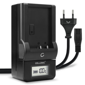Cargador BC-20 para baterías BC-20 de cámara Casio NP-30 (QV-R3 / QV-R4) de CELLONIC