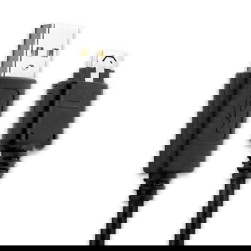 Cable USB para LG KU990 Viewty / KF600 Venus / KE770 Shine / KC550 Orsay / KC910 Renoir / KG320s - Cable de Carga y Datos 1m negro