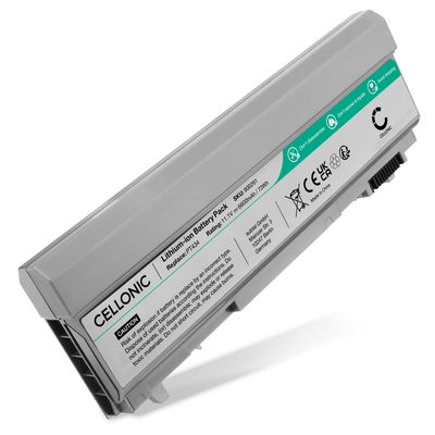 Batería Dell para ordenador portátil Dell Latitude E6500, E6410, E6400, E6510, Precision M4500, M4400, M2400, Dell DFNCH, PT434, MP490 6600mAh 11.1V  de CELLONIC