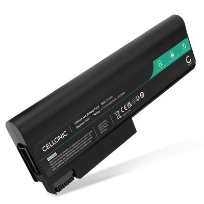 Batería HP para ordenador portátil HP EliteBook 8440p, 6550B, ProBook 6550b, 6450b, Business Notebook 6530, Compaq 6735b 6600mAh 11.1V  de CELLONIC