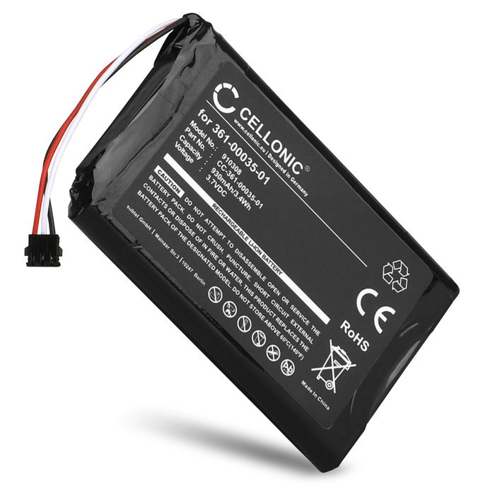 Garmin Drive Assist 50 Batería 930mAh 3.6V - 3.7V de CELLONIC