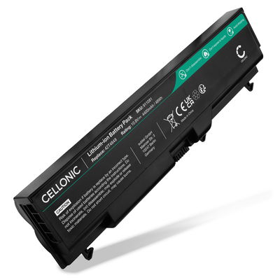Batería Lenovo para ordenador portátil Lenovo ThinkPad T430, T420, T410, T510, T520, W520, Edge E520, 14, 15, E420, Lenovo 0A36302 4400mAh 10.8V  de CELLONIC
