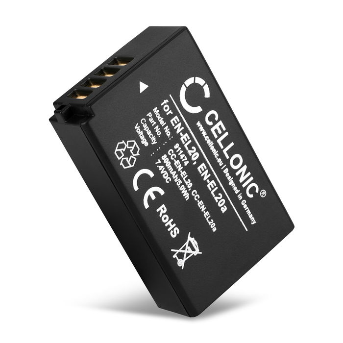Nikon CoolPix P1000 Batería 800mAh 7.2V - 7.4V de CELLONIC