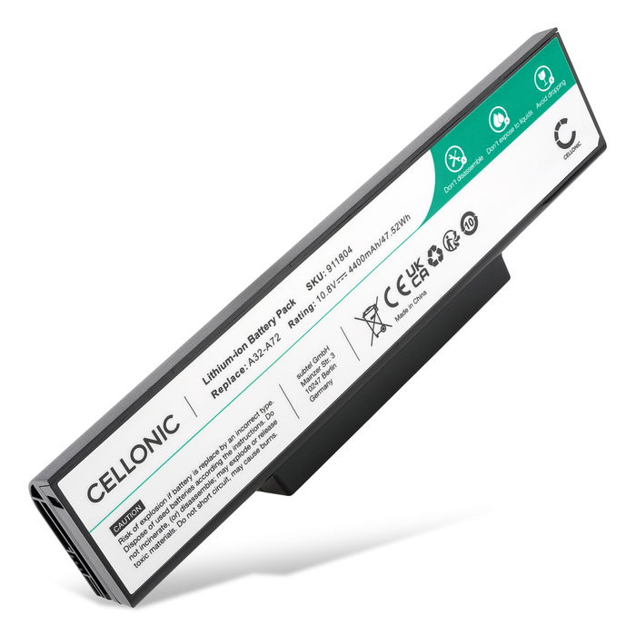 ASUS A32-K72 Batería 4400mAh 10.8V - 11.1V de subtel