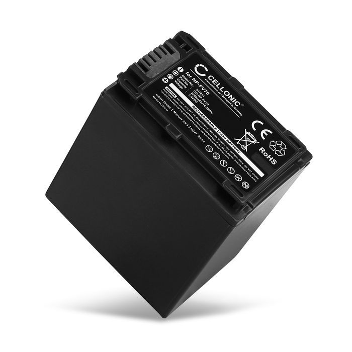 Sony NP-FV70 Batería 2200mAh 7.2V - 7.4V de CELLONIC