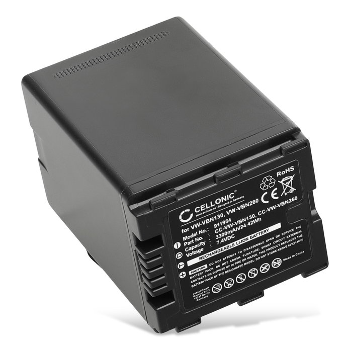 Panasonic HDC-TM900 Batería 3300mAh 7.2V - 7.4V de subtel