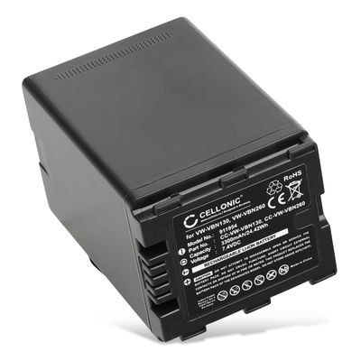 Batería para Panasonic HCX929 TM900 SD900 SD800 SD909 HS900 VBN130 VBN260 3300mAh de CELLONIC