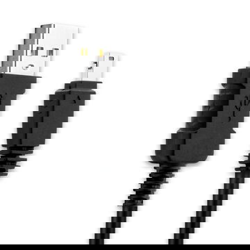 Cable USB para Casio Exilim Z9 Z75 F1 FH20 FC100 TR150 FS10 H15 S12 Z200 Z90 FH100 H10 H30 - EMC-6 Cable de Carga y Datos EMC-6 12 Pin 2.0 de 1m negro PVC