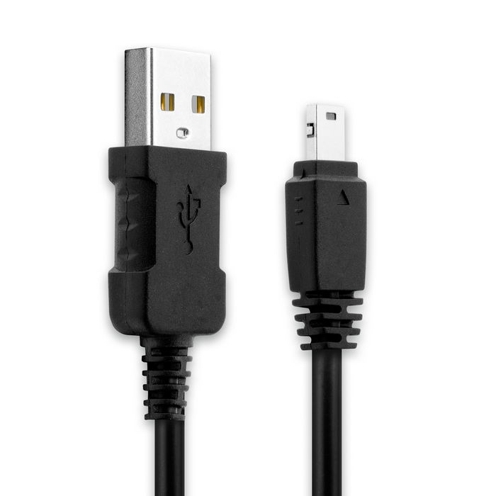 Casio Exilim EX-Z1 Cable de carga EMC-6 12 Pin Cable de datos 1m Cable USB de subtel