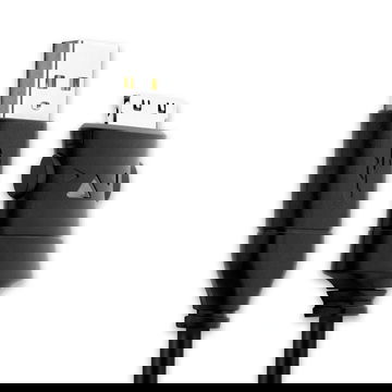 Cable USB para Samsung YP-K3 YP-K5 YP-P2 YP-P3 YP-Q1 YP-Q3 YP-R1 YP-S3 YP-S5 YP-T10 YP-T9 - Cable de Carga y Datos 1.5m negro PVC