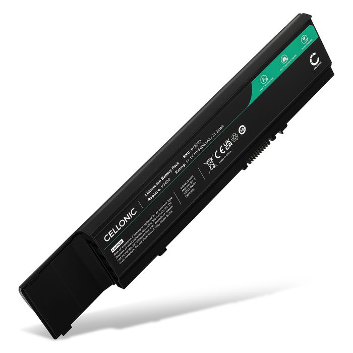 Batería Dell para ordenador portátil Dell Vostro 3500, Vostro 3400, Vostro 3700, 7FJ92, 04D3C, 0TXWRR 6600mAh 10.8V - 11.1V  de subtel