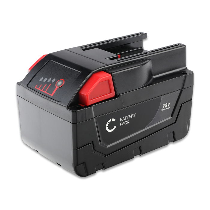 Batería de repuesto 0700957730 / 48-11-2830 28V, 3Ah - Batería de Li Ion de larga duración para taladros y destornilladores Milwaukee M28, HD28 PD, HD28 H, M28 CHPX, HD28SX