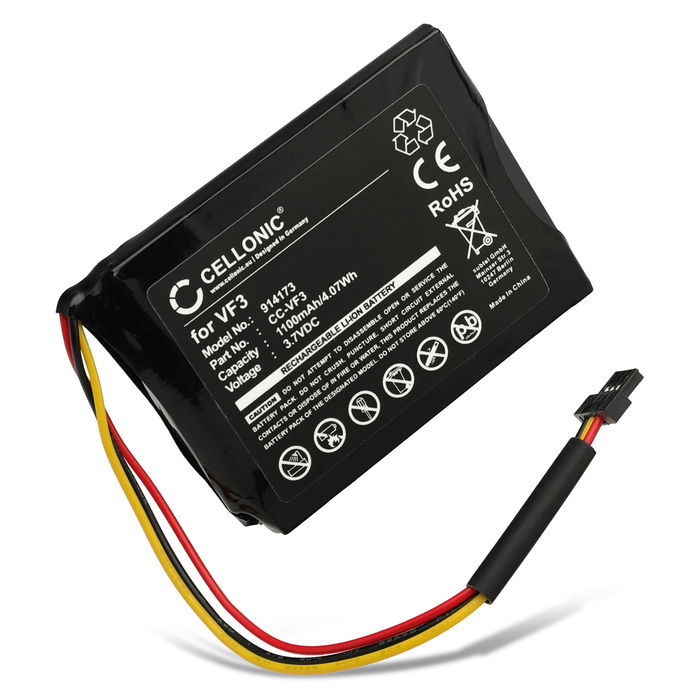 TomTom Quanta Batería 1100mAh 3.6V - 3.7V de subtel