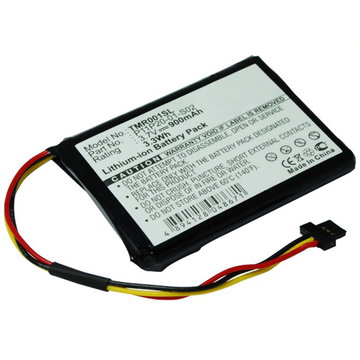 Bateria TomTom ICP653443M,P11P20-01-S02,S2IP002405148 900mAh - P11P20-01-S02, Batería larga duración para GPS TomTom Route XL, One XXL 540, XXL 550, XXL IQ Routes