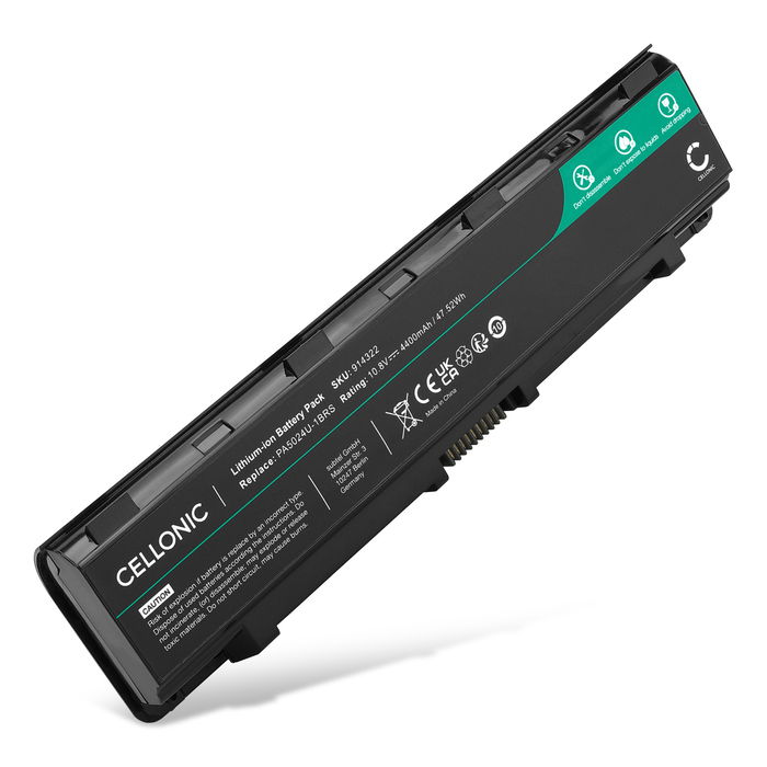 Toshiba PA5024U Batería 4400mAh de Cellonic