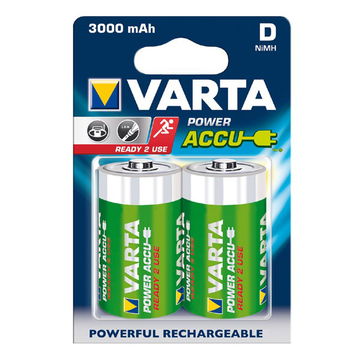 Accus Batteries D / Mono Varta Power Accu Varta 56720 (3,000mAh) 2x