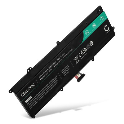Batería ASUS para ordenador portátil ASUS X202E, X201E, F201E, S200E, F201 series, F202 series, Q200 series, R200 series, C21-X202 4000mAh 7.4V  de CELLONIC