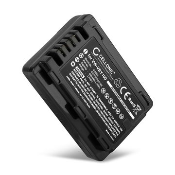 Batería para Panasonic HC-V110, HC-V130, HC-V201 VW-VBY100 (850mAh, 3.7V) de CELLONIC