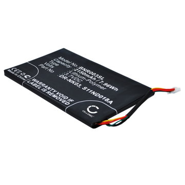 Bateria Barnes & Noble DR-NK03,MLP305787,S11ND018A gran capacidad 2150mAh - DR-NK03,MLP305787,S11ND018A, Batería recargable para tablets Barnes & Noble BNRV300, BNTV350