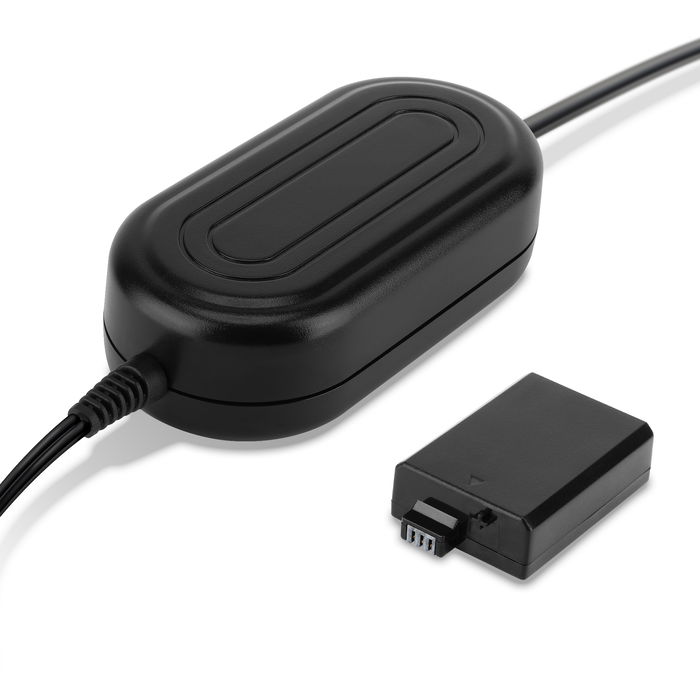 Power Supply for Canon EOS 1000D, 450D, 500D, EOS Rebel T1i, Rebel XS, Rebel Xsi (CA-PS700 + DR-E5) AC Adapter ACK-E5 DC Coupler - Dummy Battery - Battery Eliminator from subtel