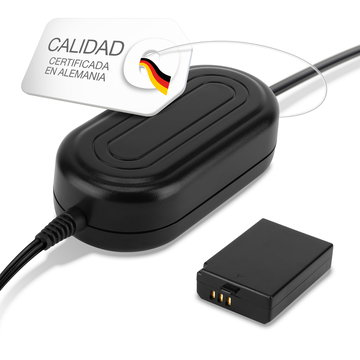 Fuente de Alimentación ACK-E10 7.4V con cable de carga de ca. 3m para cámaras Canon EOS 1100D 1200D 1300D 1D X, EOS 2000D EOS 4000D (EOS Kiss / EOS Rebel) - Dummy Battery de subtel