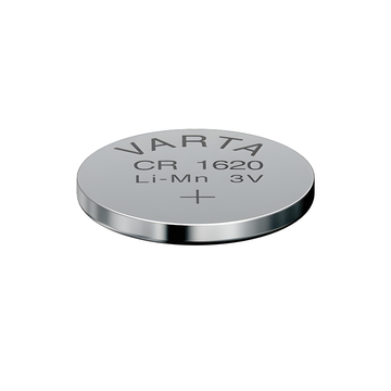 Varta Pila de Botón para Llaves del Coche, Mandos, Relojes CR1620 y más - x1
