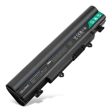 Battery for Acer Aspire E15, E1-571, E14, E5-571P, E1-571, E5-411, E5-411G, Extensa EX2509, EX2510, EX2510G, E5 AL14A32, AL14A32 11.1V 4400mAh from CELLONIC