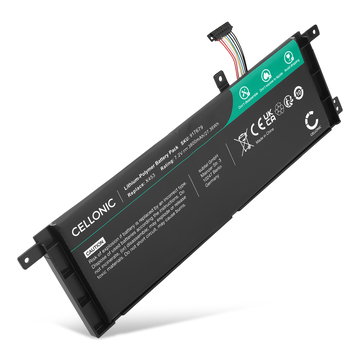 Battery for ASUS F553M, X553M, R515M, X553MA, R413M, X453M, F553MA, F453M, F552CL 7.2V 3800mAh from CELLONIC