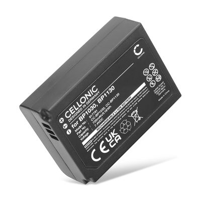 Batería para cámaras Samsung NX300 NX500 NX300M NX1000 NX2000 NX1100 NX200 NX210 NX310 BP1130 BP1030 700mAh 7.4V de CELLONIC