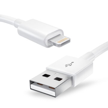 Cable USB para Apple iPhone 14, 13, 12, 11, X, XS, XR, 8, 7, SE - Cable de Datos y Carga  para smartphones de 1m