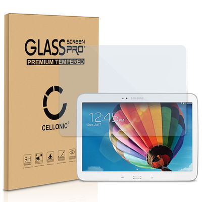 Protector de pantalla tablet Samsung Galaxy Tab 3 10.1 (GT-P5200 / GT-P5210 / GT-P5220) de CELLONIC - (Calidad HD / 2.5D / 0.33mm / 9H), Tablet Screen protector, Tempered glass, Cristal templado
