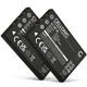 2x Battery (1180mAh, 3.7V)