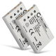 2x Battery (1180mAh, 3.7V)