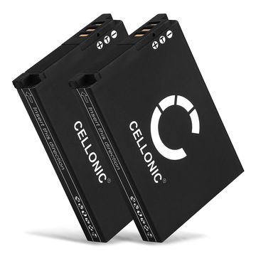 2x Bateria Samsung SLB-10A 1050mAh - SLB-10A, Batería recargable para camaras Samsung WB1100f WB150f WB200f WB2100 WB250f WB350f WB500 WB550 WB700 WB750 WB800f WB850f EX2f M100 M110 ES55 ES60 L100 L200 PL50