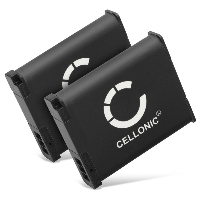 2x Panasonic Lumix DMC-TZ57 Batería 1050mAh 3.6V - 3.7V de CELLONIC