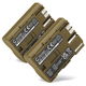 2x Battery 1600mAh