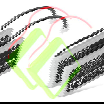 2x Bateria Siemens S30852-D1751-X1,V30145-K1310-X382 500mAh - S30852-D1751-X1,V30145-K1310-X382, Batería larga duración para teléfonos Siemens Gigaset E45, E450 SIM, E455 SIM