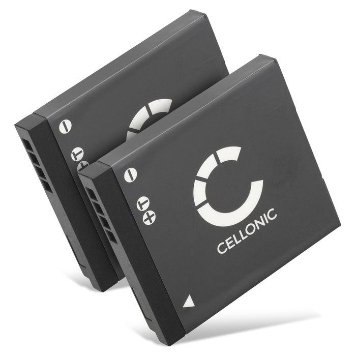 2x Panasonic Lumix DMC-FT30 Batería 700mAh 3.6V - 3.7V de CELLONIC