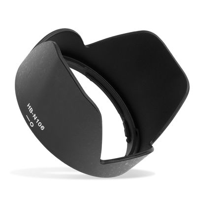 HB-N106 Camera Ø 73mm Lens Hood for Nikon 1 Nikkor 10-100mm f/4-5.6 VR - Plastic Bayonet Flower / Tulip / Petal Lens Shade from CELLONIC