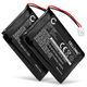 2x Battery 1300mAh