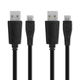 Cable de datos Micro USB a USB A, 1m