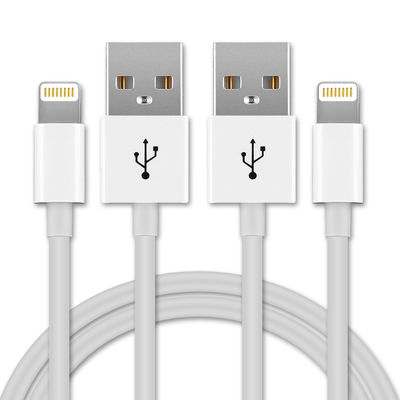2x Cable USB para Apple iPhone 14, 13, 12, 11, X, XS, XR, 8, 7, SE - Cable de Datos y Carga  para smartphones de 1m