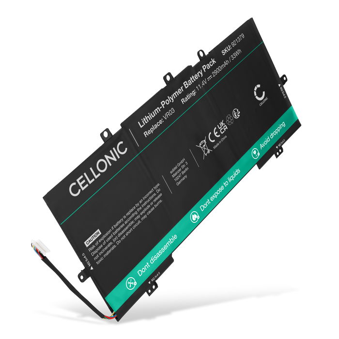 HP VR03XL Batería 2900mAh 11.4V de subtel