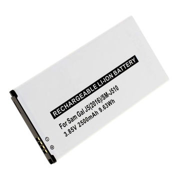Bateria Samsung Galaxy J5 (2016 / SM-J510) EB-BJ510CBE 2500mAh - , Batería larga duración para smartphones Samsung Galaxy J5 - SM-J510 (2016)